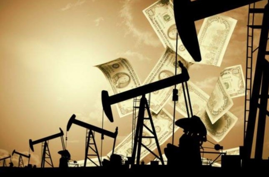Oil prices fell 5% yesterday on forecasts of reduced demand