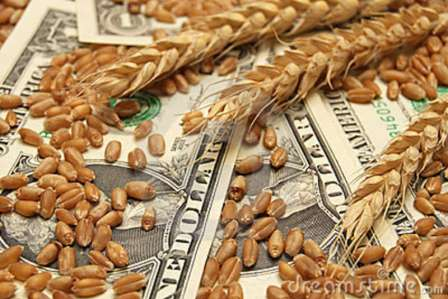 Wheat in Chicago rose to a monthly high
