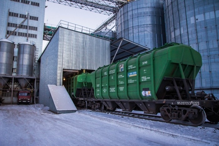Export rail transportation of grain grew by 40% in November