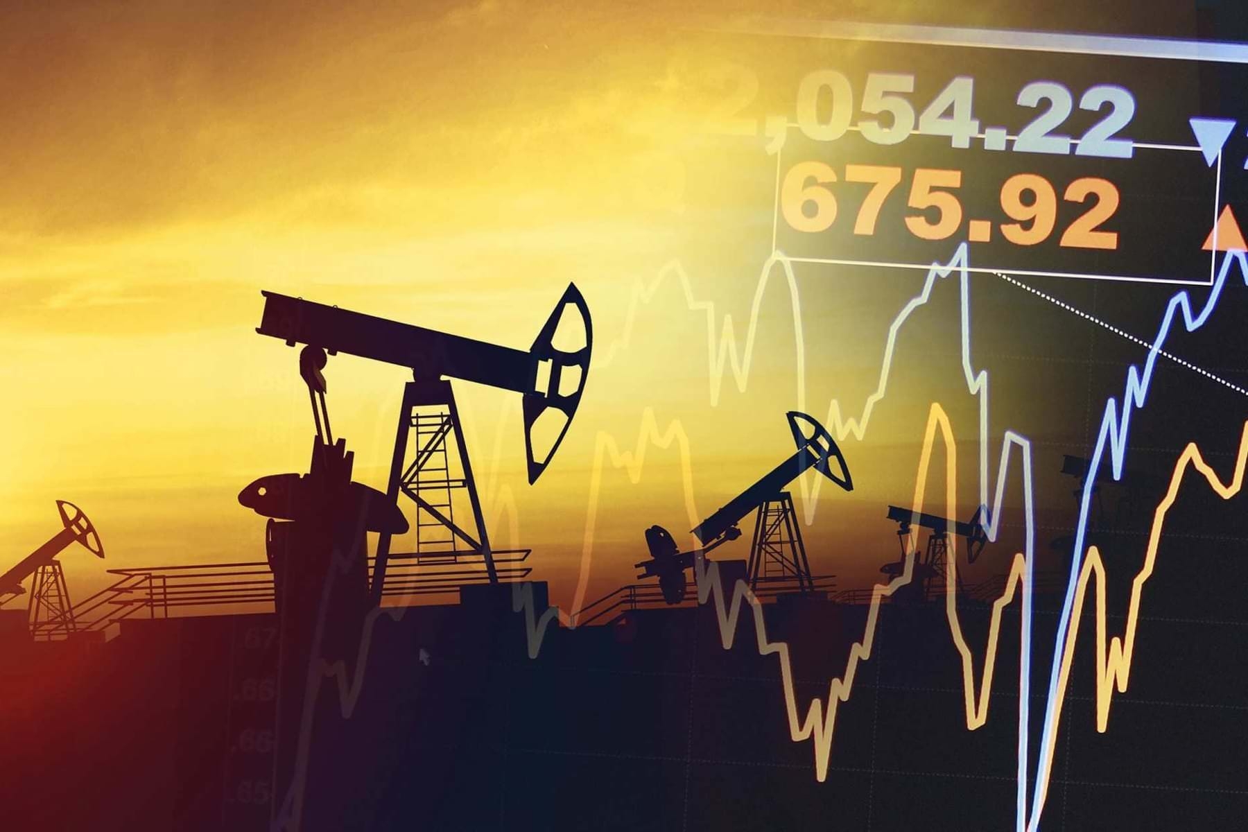 Oil prices fell more than 5%