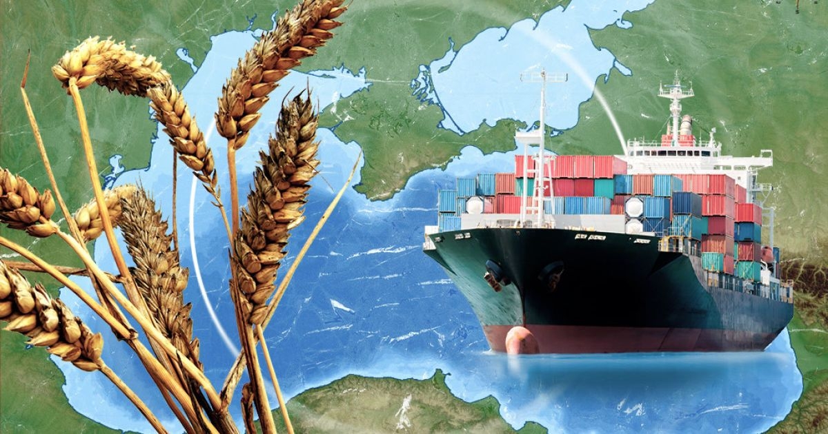 Ukraine introduces a temporary shipping route for grain transportation