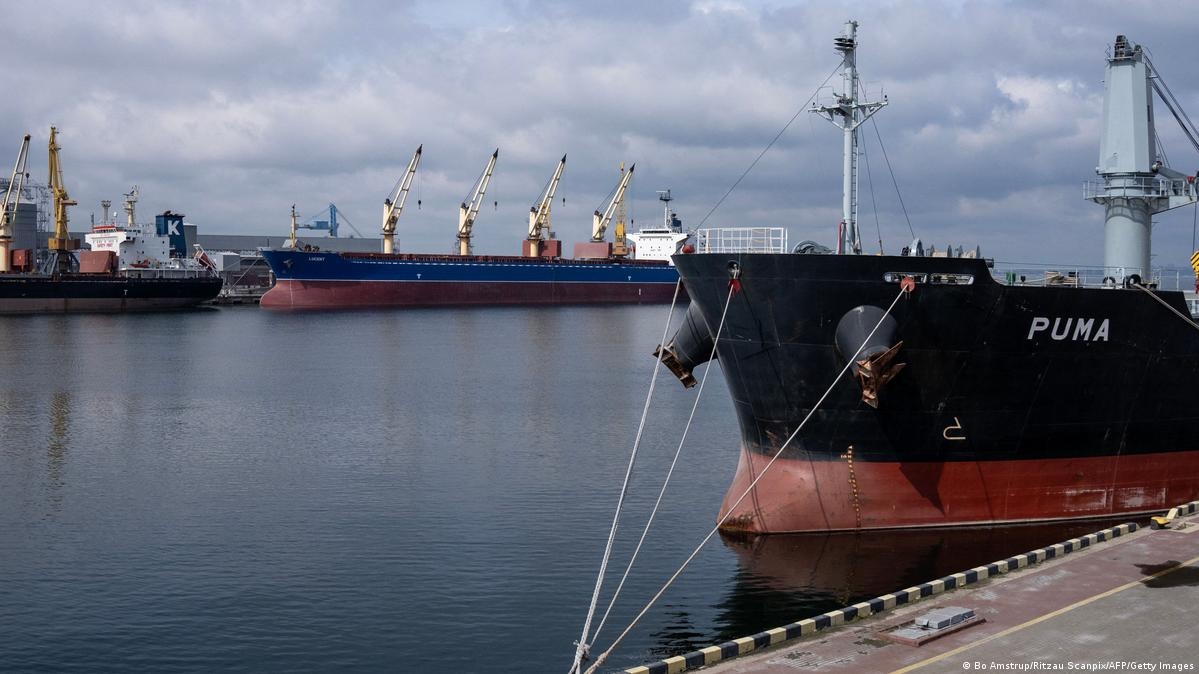 Первые два судна зашли по гуманитарному коридору для загрузки в порту Черноморск