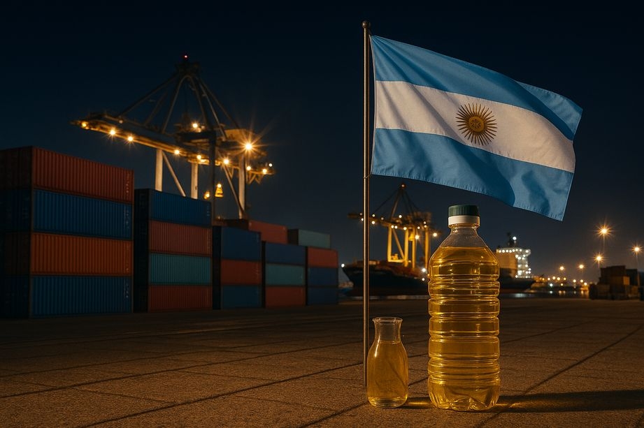 Argentina boosts sunflower oil and meal exports amid record harvest