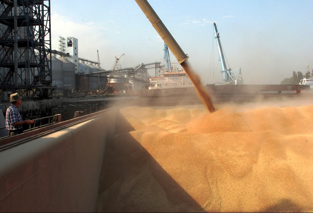 На початку 2015 року було експортовано 24 млн тонн зерна