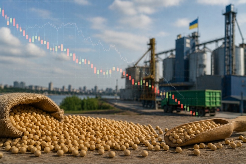 Мировые цены на сою давят на украинский рынок: переработчики уже снижают закупочные цены