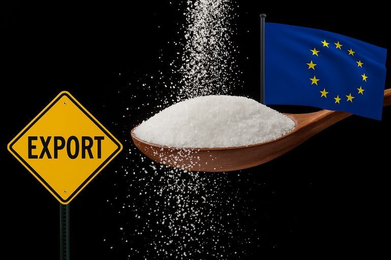 Україна зменшила квоту на експорт цукру до ЄС майже у 10 разів: нові умови торгівлі після скасування автономних преференцій