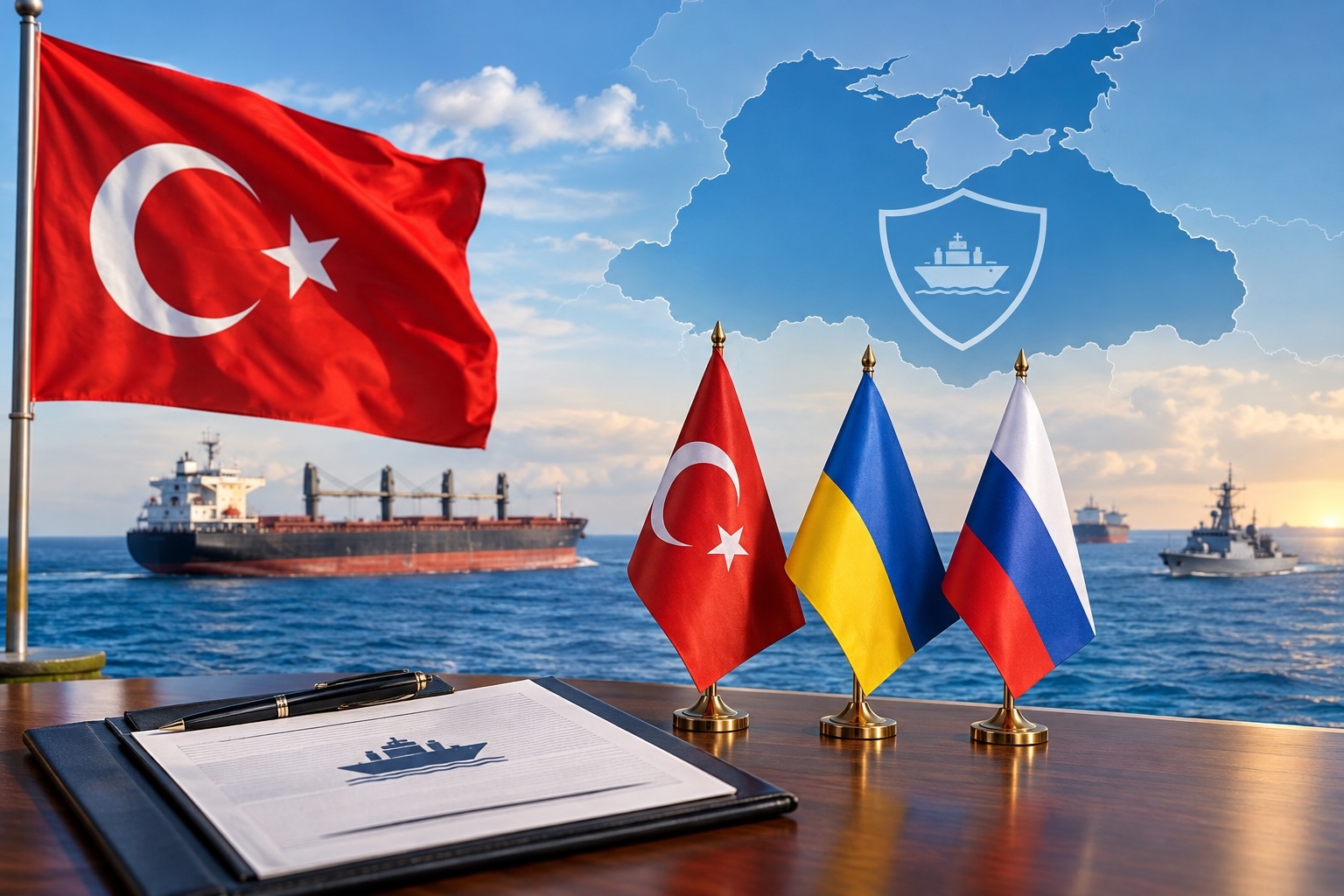 Туреччина передала Україні та рф проєкт меморандуму про безпеку судноплавства у Чорному морі