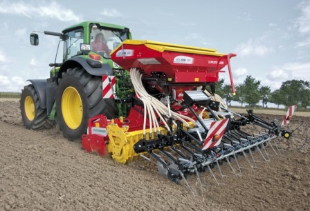 Rates of sowing of spring crops is substantially higher than last year