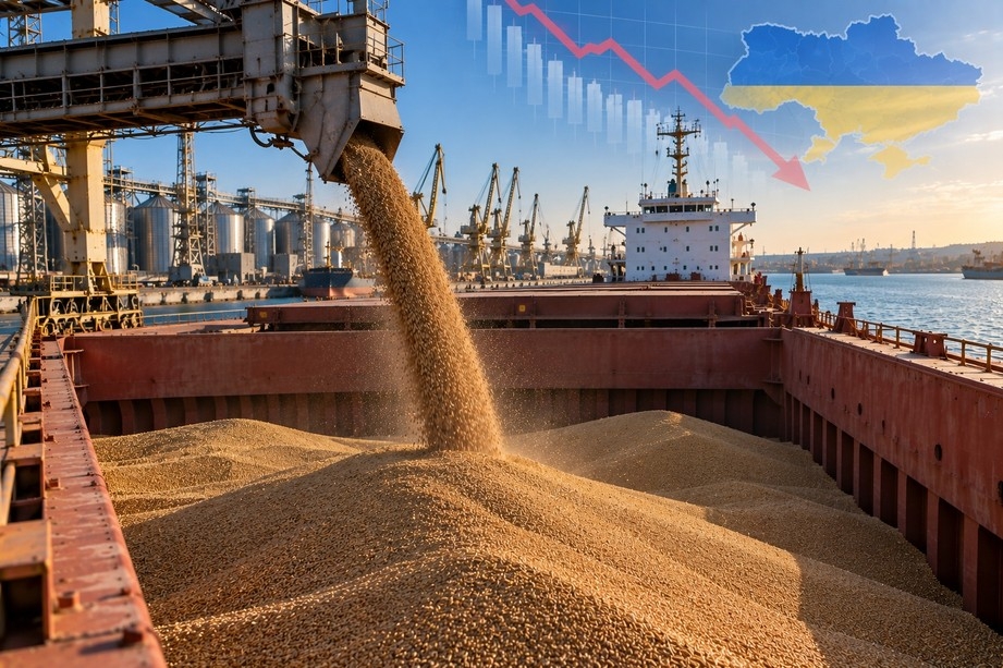 Barley prices in Ukraine continue to decline due to weak export demand