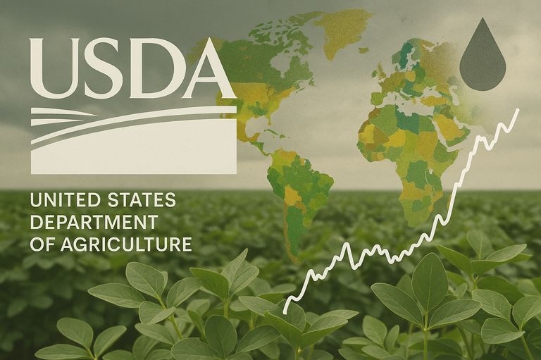 USDA підвищив прогноз світових запасів сої — це продовжить тиснути на ціни