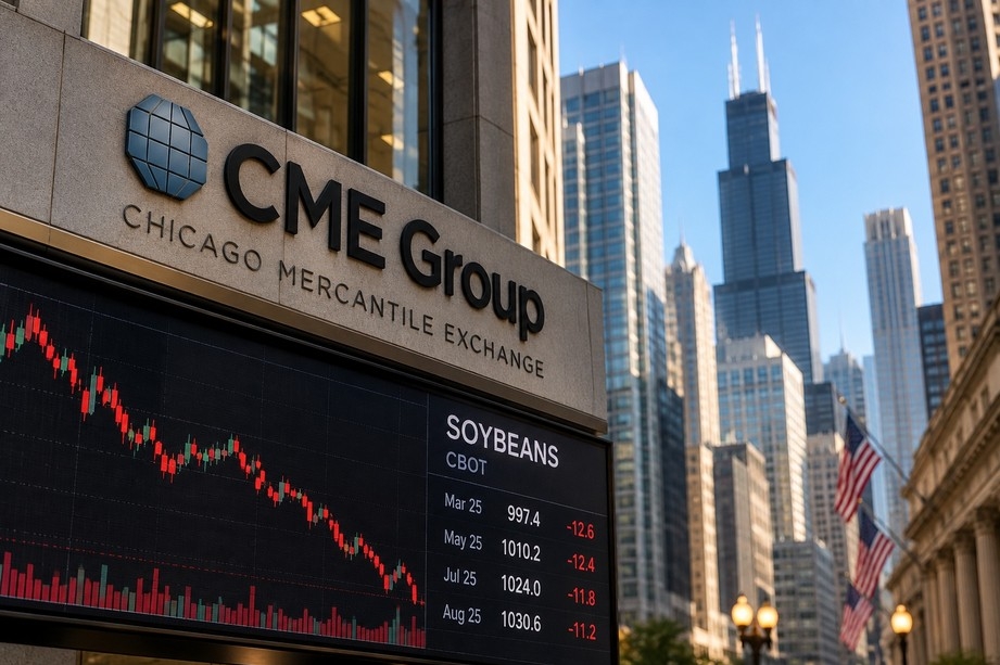 Chicago soybean prices continue to fall after speculative optimism fades