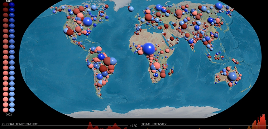 Супутникові дані за 22 роки підтверджують масштаб водної кризи Європи, зокрема й України
