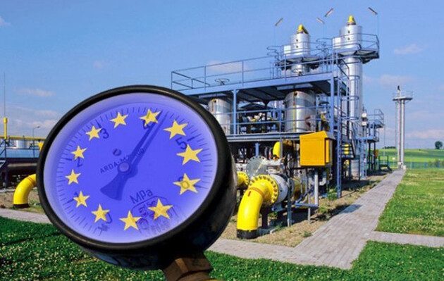 Gas prices in Europe fell below $300 per thousand cubic meters for the first time in two years