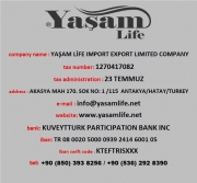 yaşam life import export company
